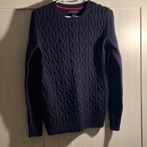 Women TOMMY HILFIGER Knit Crewneck Sweater marine Small